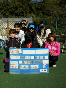 02/01(火) 女子シングルス オープン＜インスピリッツテニスクラブ＞