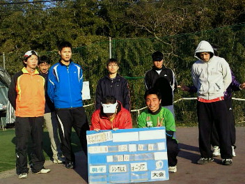 02/04(金) 増田吉彦出場 男子シングルス オープン＜インスピリッツテニスクラブ＞