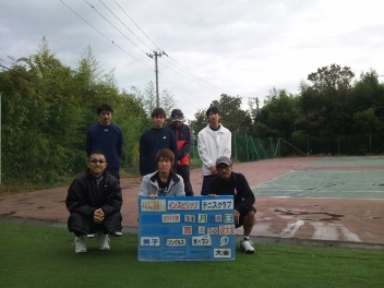 11/08(火) 男子シングルス オープン＜インスピリッツテニスクラブ＞