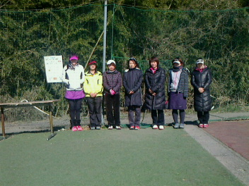 02/04(水) 女子シングルス オープン＜インスピリッツテニスクラブ＞