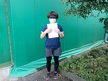 07/12(月) 女子シングルス 初中級 優勝＜トマトインドアテニスクラブ＞