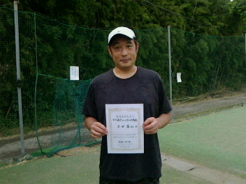 07/13(火) 男子シングルス 中級 優勝＜インスピリッツテニスクラブ＞