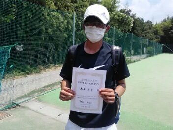 07/20(火)男子シングルス オープン 優勝＜インスピリッツテニスクラブ＞