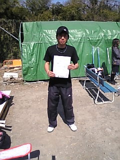 3/7(金)男子シングルスオープン優勝