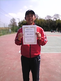 3/28(金)男子シングルスオープン優勝