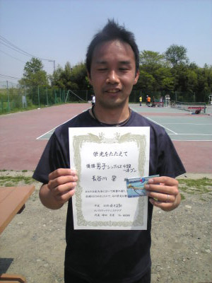 4/23(水)男子シングルスオープン優勝