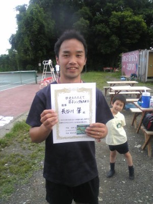 6/4(水)男子シングルスオープン優勝