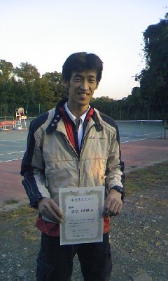 10/28(火)男子シングルスオープン優勝