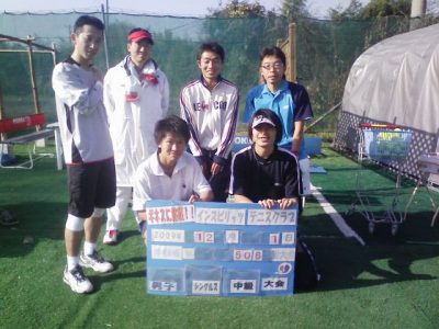 12/01(火) 男子シングルス 中級＜インスピリッツテニスクラブ＞