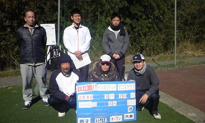 01/26(火) 男子シングルス オープン＜インスピリッツテニスクラブ＞