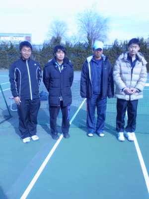 01/28(木) 男子シングルス オープン＜東大宮テニスクラブ＞