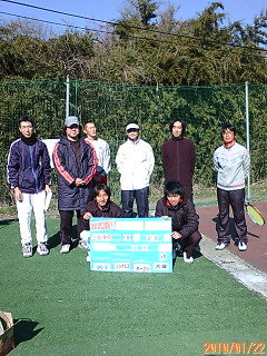 01/22(金) 男子シングルス オープン＜インスピリッツテニスクラブ＞
