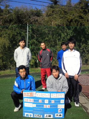 02/04(木) 男子シングルス 上級＜インスピリッツテニスクラブ＞