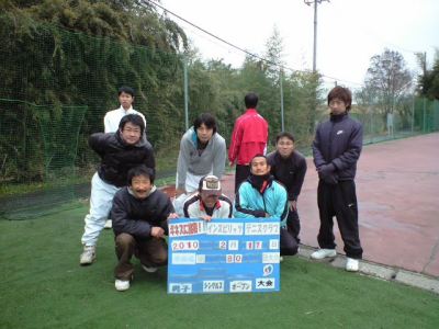 02/17(水) 男子シングルス オープン＜インスピリッツテニスクラブ＞