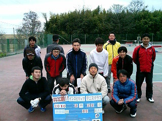 02/22(月) 男子シングルス オープン 賞金付＜インスピリッツテニスクラブ＞
