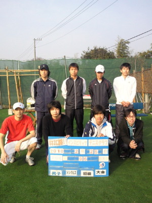 02/25(木) 男子シングルス 初級＜インスピリッツテニスクラブ＞