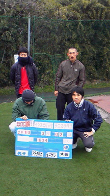 03/02(火) 男子シングルス オープン＜インスピリッツテニスクラブ＞