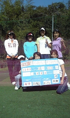 03/05(金) 女子シングルス オープン＜インスピリッツテニスクラブ＞
