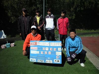 03/11(木) 男子シングルス オープン＜インスピリッツテニスクラブ＞