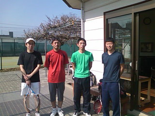 03/12(金) 男子シングルス 超初級＜東雲テニスクラブ＞