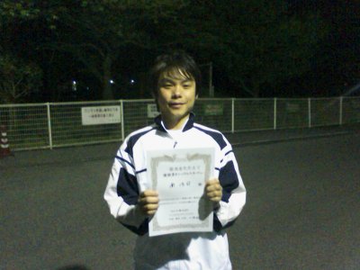 04/29(木) 男子シングルス オープン 優勝＜松伏記念公園＞