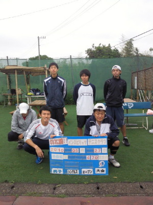 05/27(木) 男子シングルス オープン＜インスピリッツテニスクラブ＞