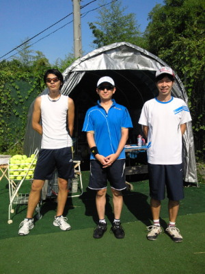 07/20(火) 男子シングルス 初級＜インスピリッツテニスクラブ＞