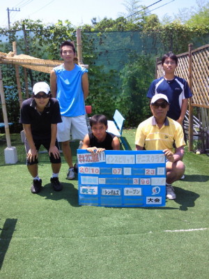 07/23(金) 男子シングルス オープン＜インスピリッツテニスクラブ＞