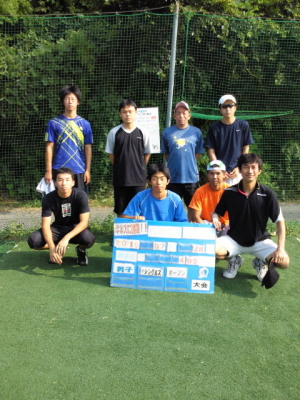 07/28(水) 男子シングルス オープン＜インスピリッツテニスクラブ＞