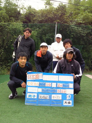 09/24(金) 男子シングルス オープン＜インスピリッツテニスクラブ＞
