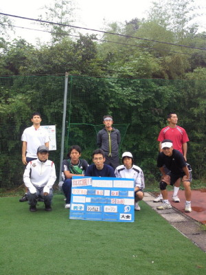 10/01(金) 男子シングルス オープン＜インスピリッツテニスクラブ＞