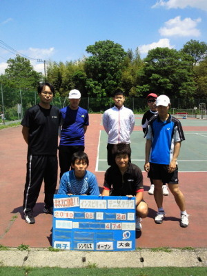 05/28(金) 男子シングルス オープン＜インスピリッツテニスクラブ＞
