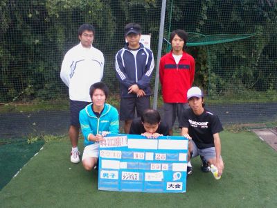 10/26(火) 男子シングルス オープン＜インスピリッツテニスクラブ＞