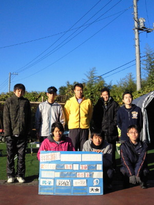 11/19(金) 男子シングルス オープン＜インスピリッツテニスクラブ＞
