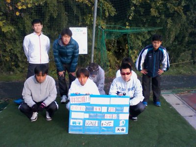 11/25(木) 男子シングルス オープン＜インスピリッツテニスクラブ＞