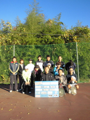 12/04(土) 男子シングルス オープン・女子シングルス 初級＜インスピリッツテニスクラブ＞