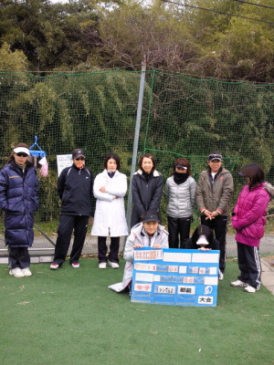 01/24(月) 女子シングルス 初級＜インスピリッツテニスクラブ＞
