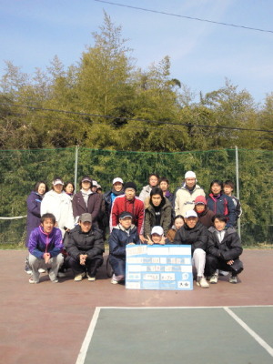 01/29(土) 男子ダブルス オープン・女子ダブルス オープン＜インスピリッツテニスクラブ＞