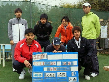 02/08(火) 男子シングルス オープン＜インスピリッツテニスクラブ＞