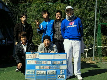 02/22(火) 男子シングルス オープン＜インスピリッツテニスクラブ＞
