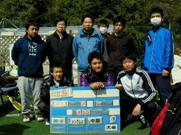  03/09(水) 男子シングルス 中級＜インスピリッツテニスクラブ＞