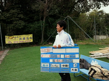  03/24(木) 男子シングルス 中級 優勝＜インスピリッツテニスクラブ＞