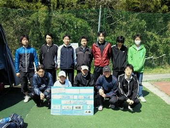  03/28(月) 男子シングルス 初級＜インスピリッツテニスクラブ＞