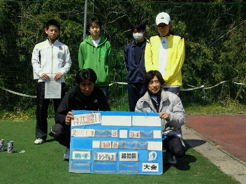 03/31(木) 男子シングルス 超初級＜インスピリッツテニスクラブ＞