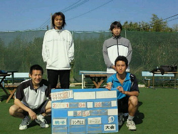  04/26(火) 男子シングルス オープン＜インスピリッツテニスクラブ＞