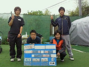  05/12(木) 男子シングルス 上級＜インスピリッツテニスクラブ＞
