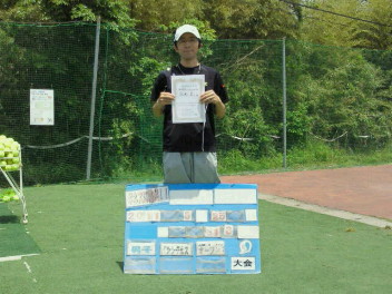  05/25(水) 男子シングルス オープン 優勝＜インスピリッツテニスクラブ＞