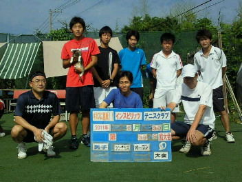  06/30(木) 男子シングルス オープン＜インスピリッツテニスクラブ＞