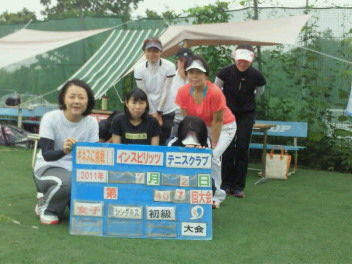  07/02(土) 女子シングルス 初級＜インスピリッツテニスクラブ＞