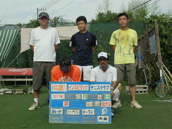  07/05(火) 男子シングルス オープン＜インスピリッツテニスクラブ＞